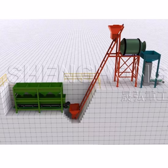 High Performance Bb/Bulk Blending Fertilizer Production Line